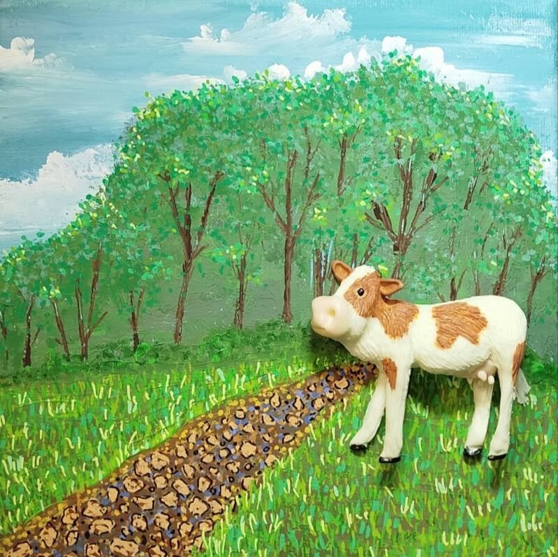 The countryside (20cm X 20cm)