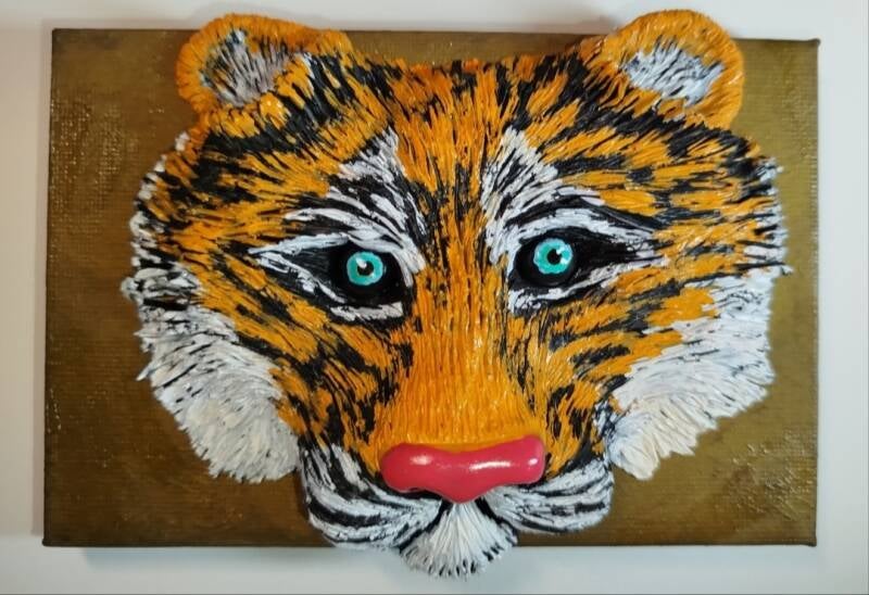 Tiger (10cm X 15cm)