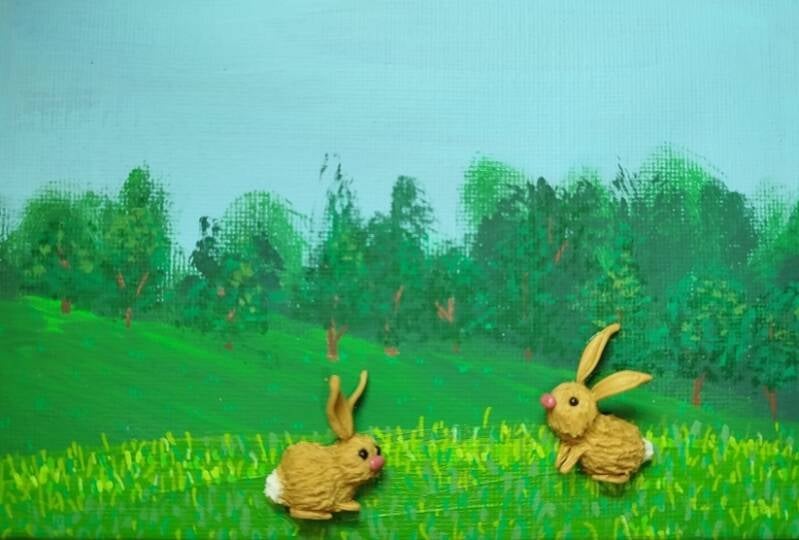 A Quiet Landscape (10cm X 15cm)