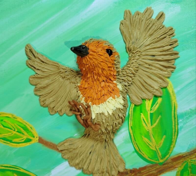 Bird (25cm X 20cm)
