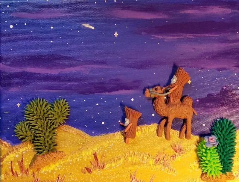Desert (25cm X 20cm)