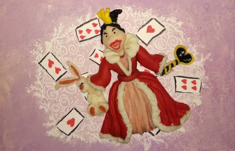 Alice In Wonderland: The Queen (10cm X 15cm)