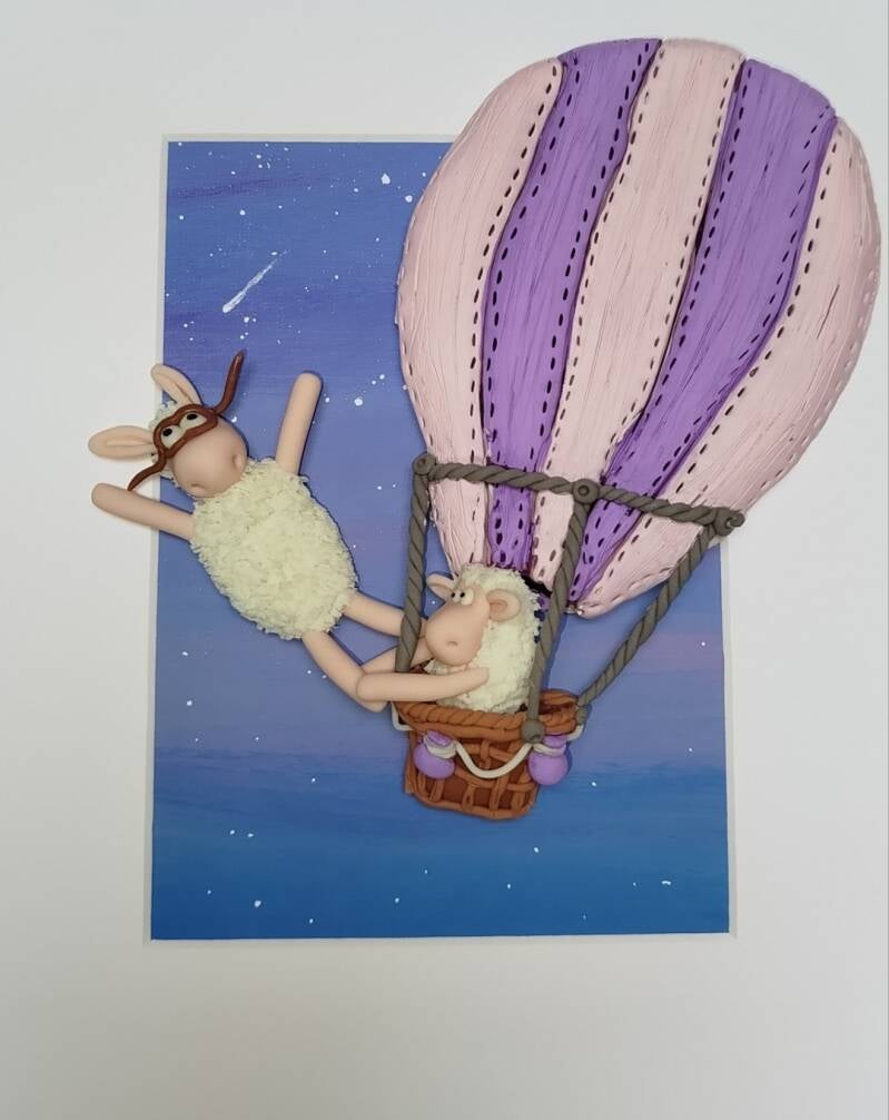 Catching a Shooting Star (25cm X 20cm)