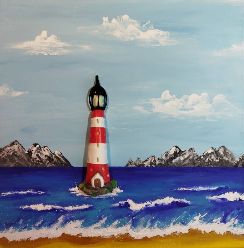 Lighthouse (30cm X 30cm)
