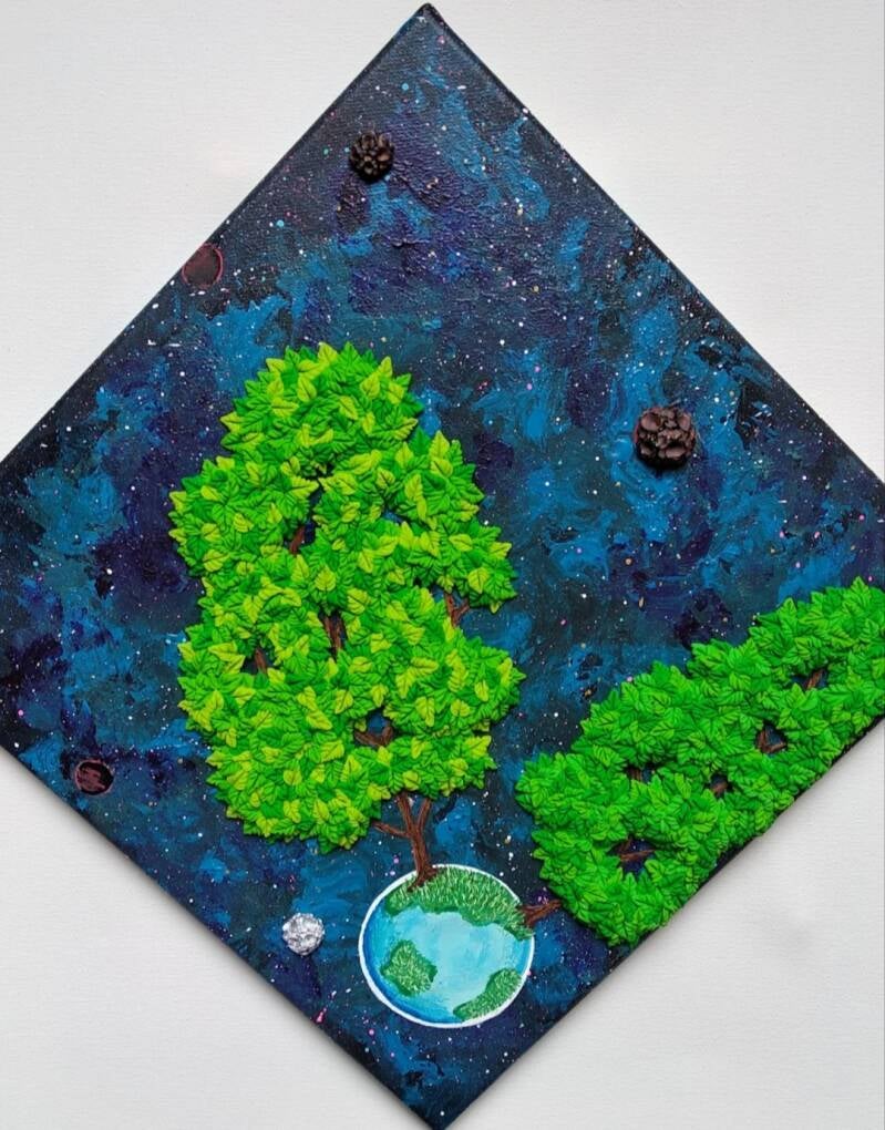 The Last Green Planet (30cm X 30cm)