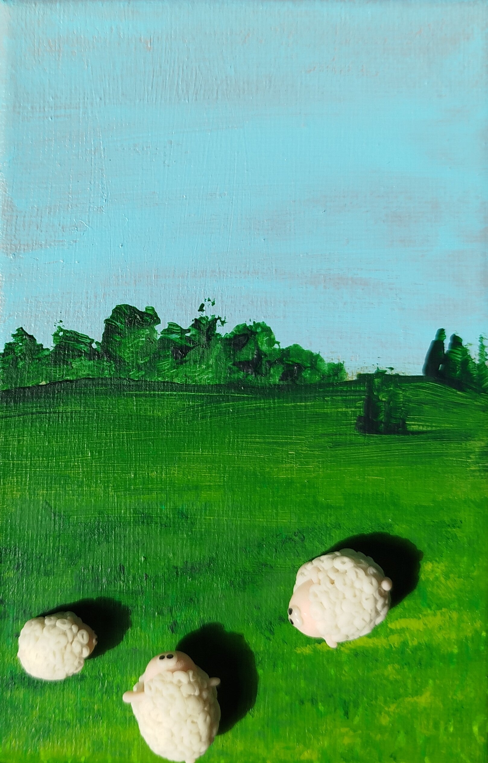 Landscape with Sheep