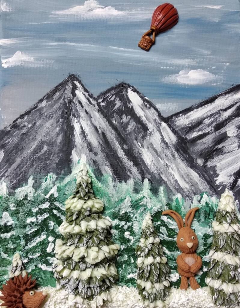 Forest Friends (24cm x 18cm)