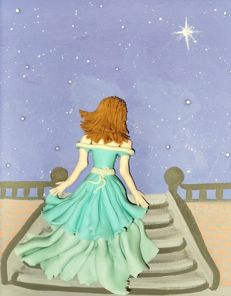 Almost Midnight (25cm x 20cm)