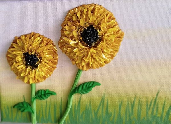 Two Sunflowers