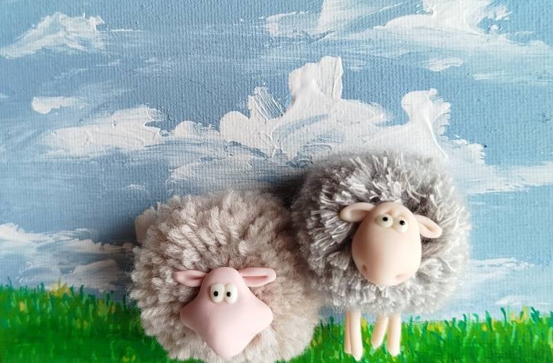 Woolly Friends (10cm x 15cm)