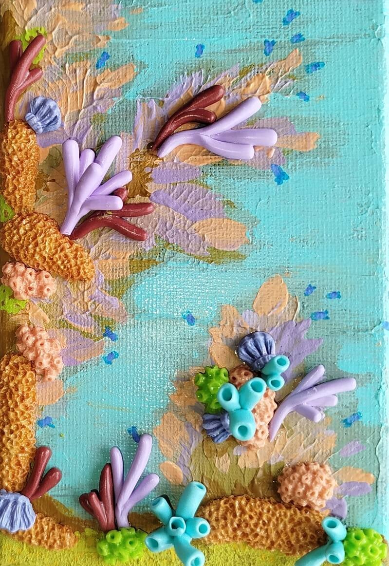 Coral Reef (10cm x 15cm)