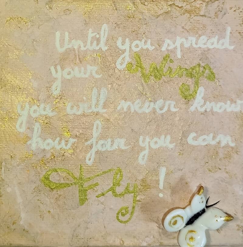 Butterfly Wings (10cm x 10cm)