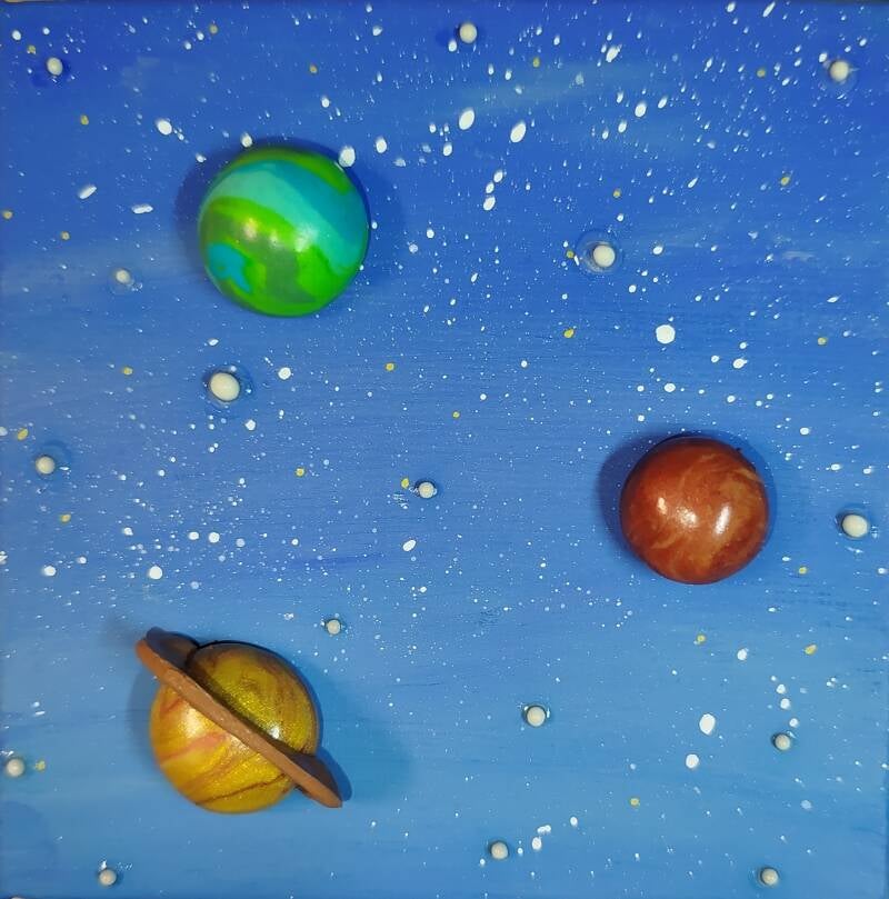 Shooting Stars (10cm x 10cm)