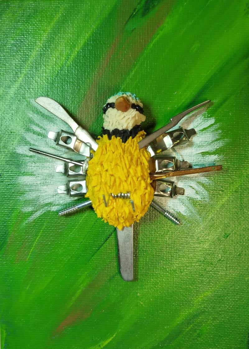 Flying Birds 2 (13cm x 18cm)