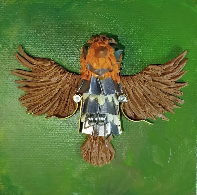 Flying Birds (10cm x 10cm)