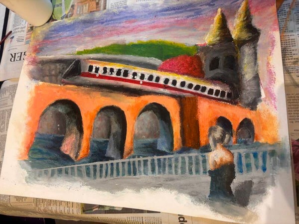 1. Modul Grundlagen bildende Kunst ( KI generiert)