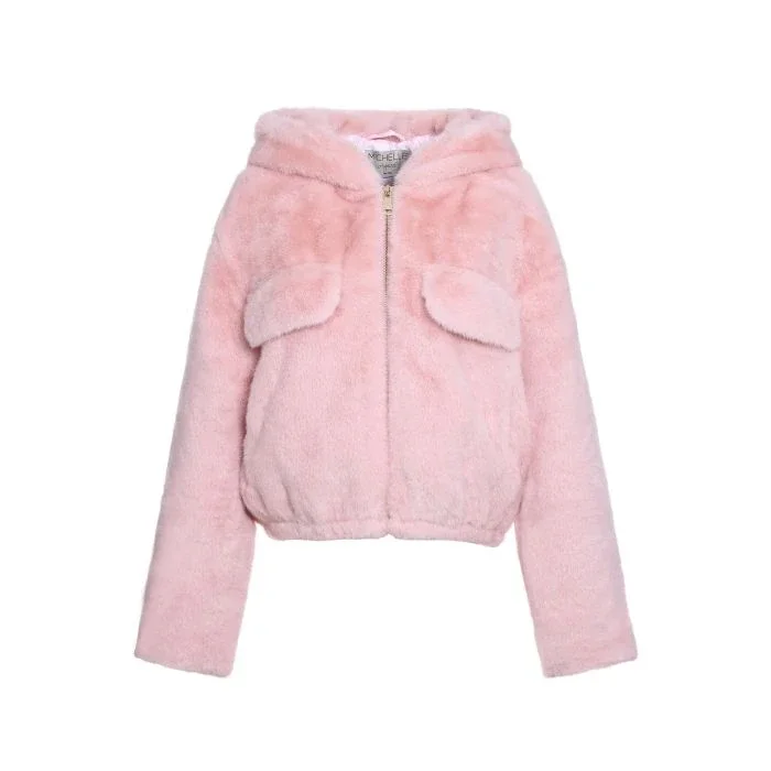 Teddy jas met capuchon