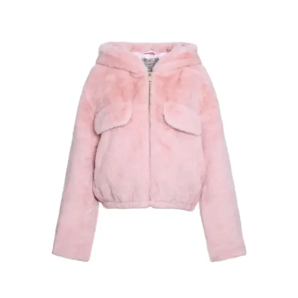 Teddy jas met capuchon