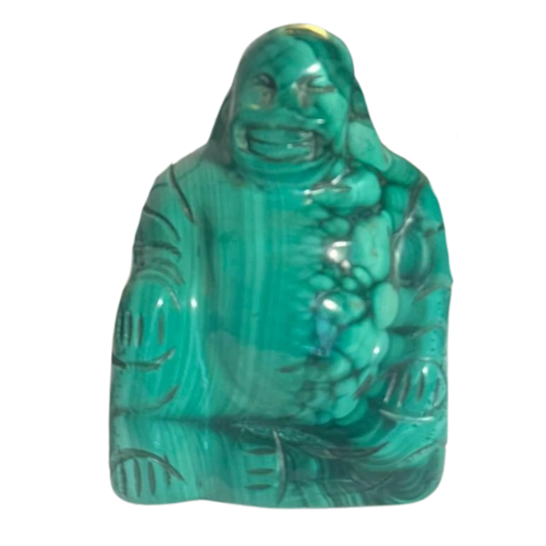 BOUDDHA EN MALACHITE