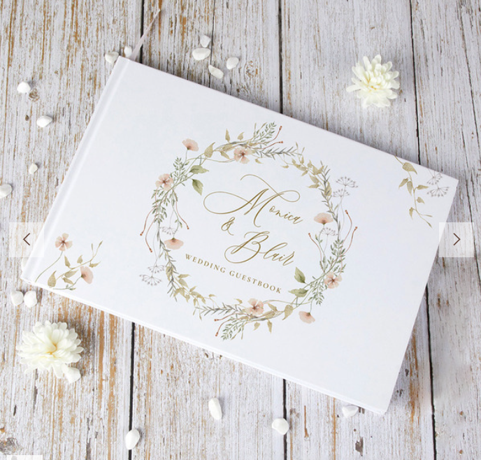 Gepersonaliseerd gastenboek - krans