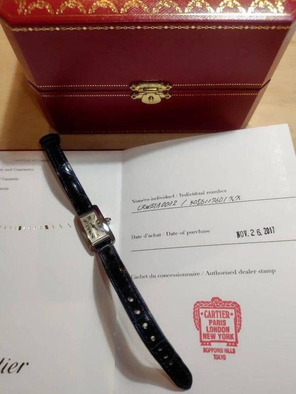 Cartier tank americane mini