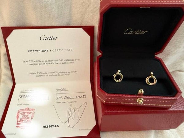 Cartier Trinity earrings