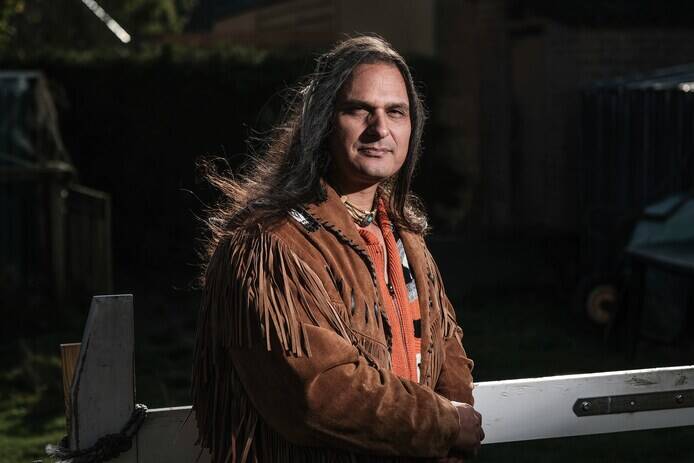 The Doctrine of Discovery masterclass presentatie wordt gegeven door Cameahwait