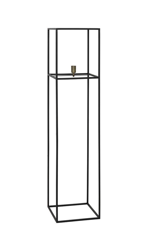 Vloerlamp 36x36x150 cm AGOYAN mat zwart