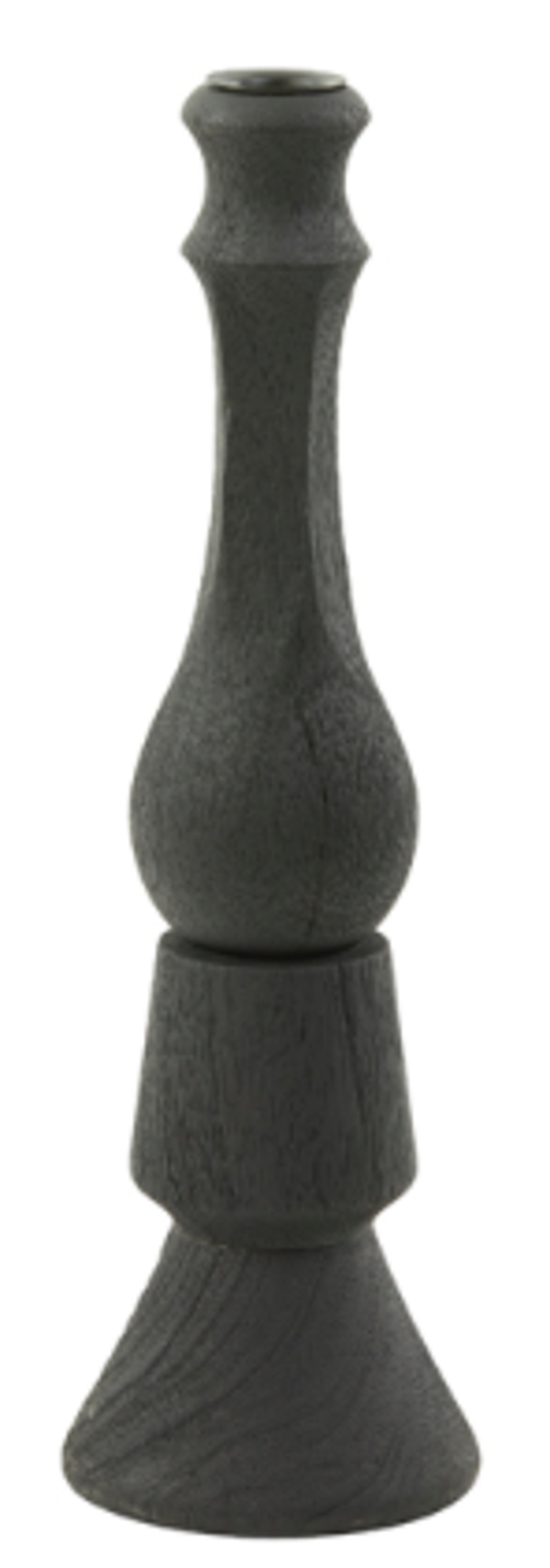 Kandelaar Ø10x33 cm TAVOLA hout mat zwart