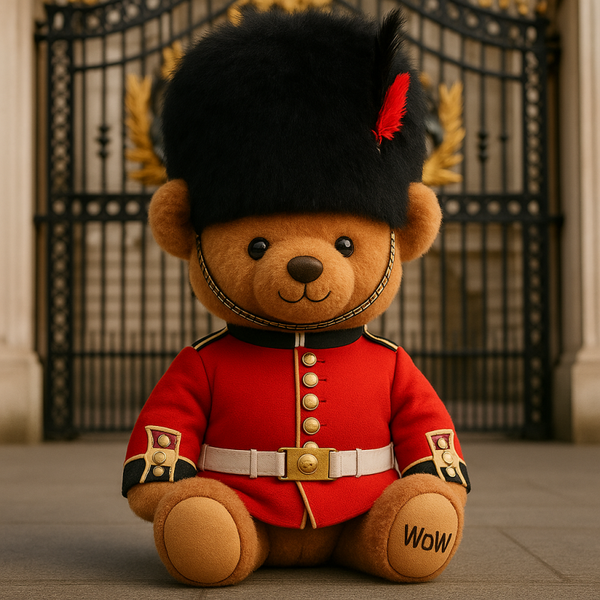 Coussin +enveloppe ENGLISH BEAR 1