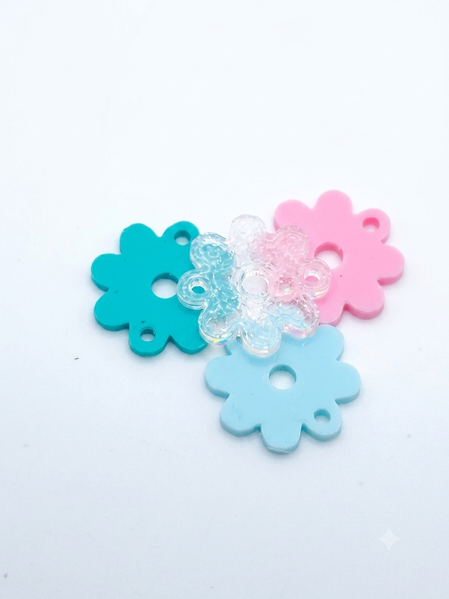 3D-Printed Flat Dangle Bead