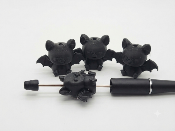 Product Title The "Night Shift" Bat Focal Bead