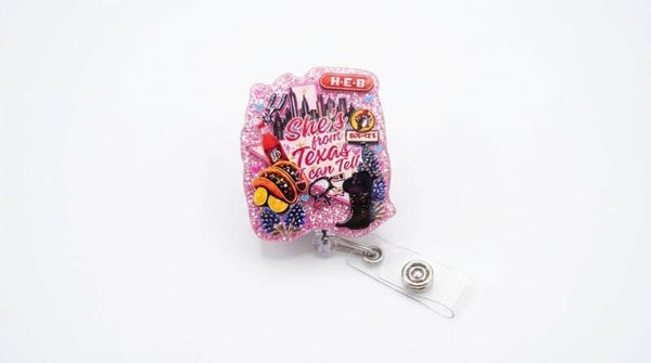 Texas Pride Badge Reels Collection