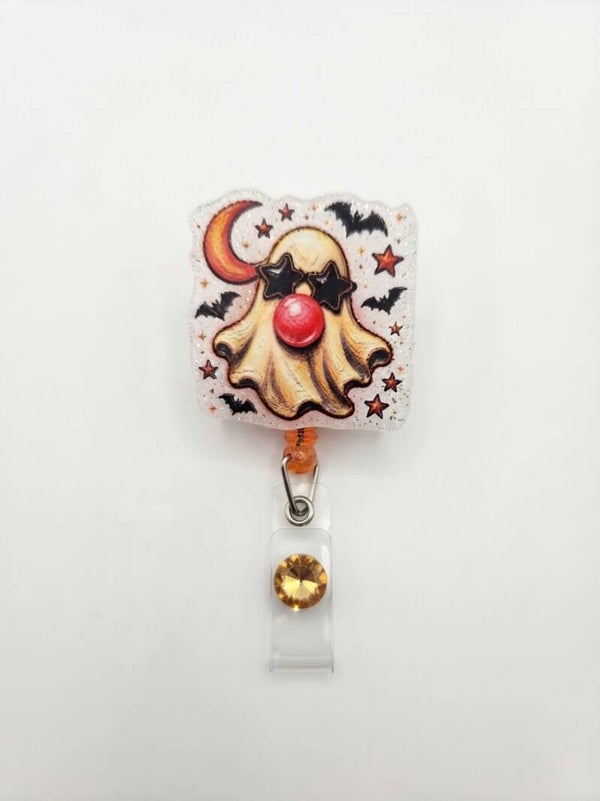 Spooktacular Halloween Ghost & Character Badge Reel Collection