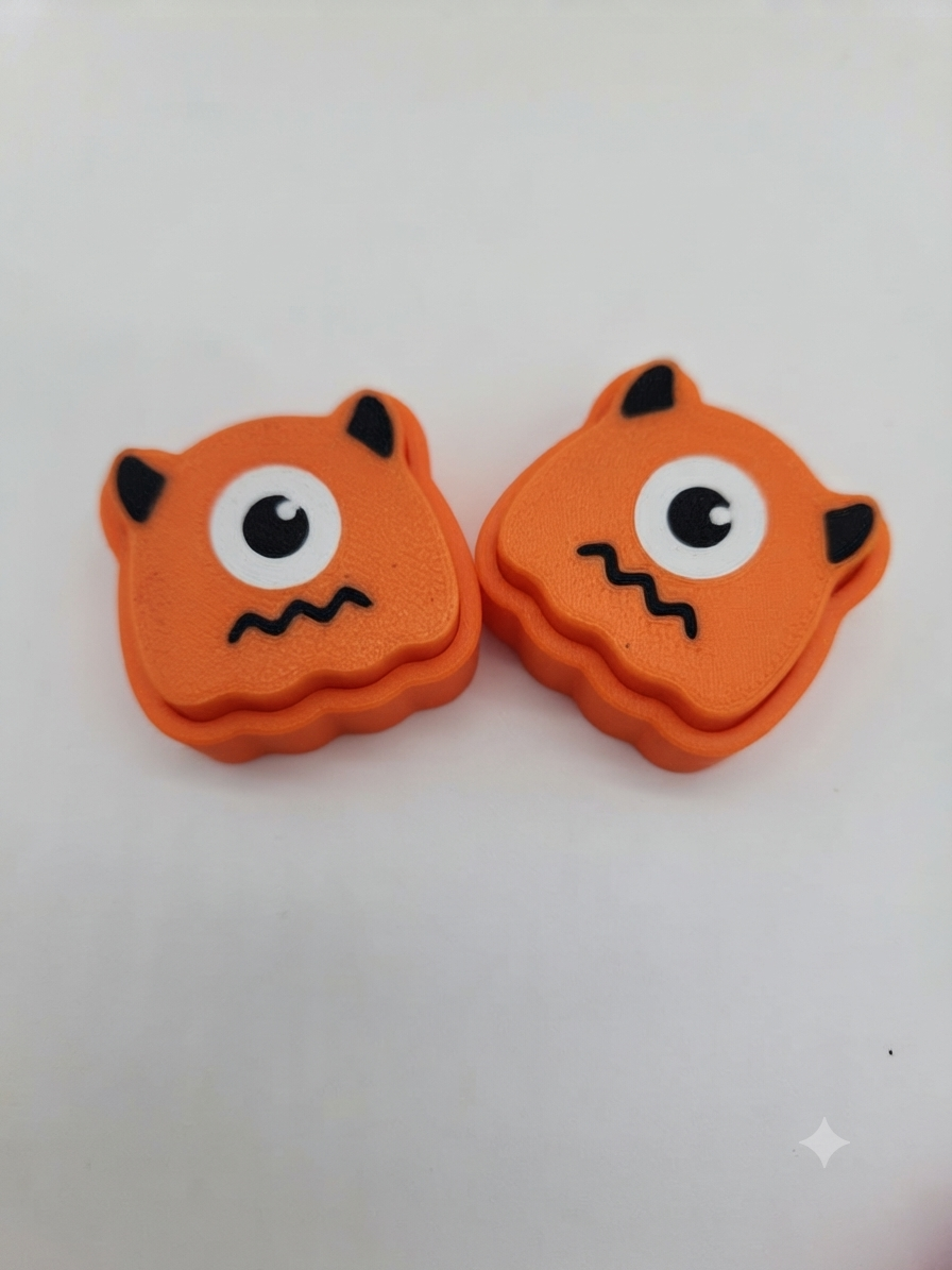 Winky-Poo 3D-Printed Fidget Clicker | Stress Reliever