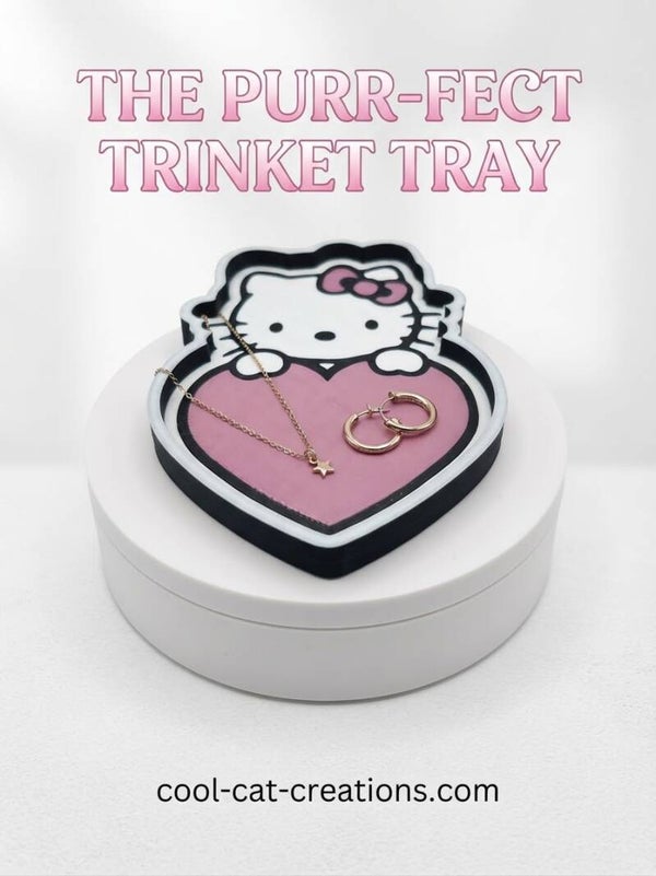 The Purr-Fect Hello Kitty Trinket Tray