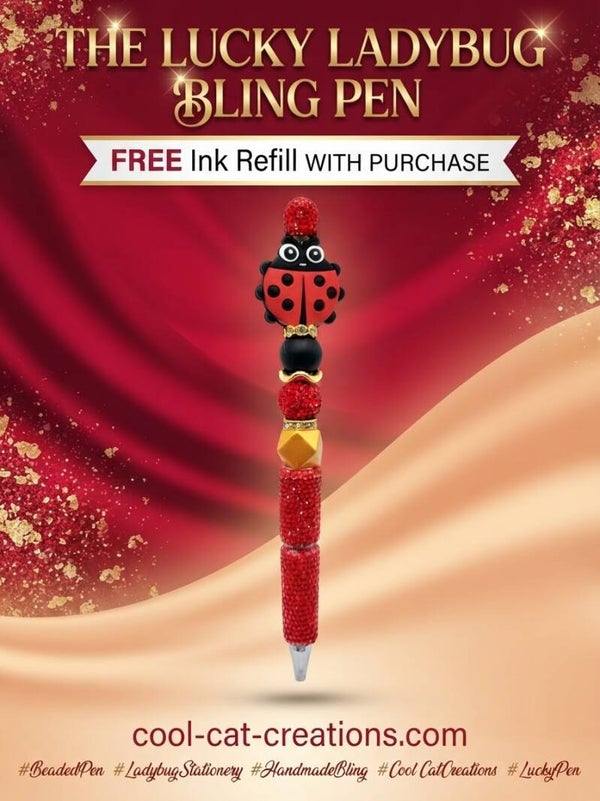 Ladybug Pen Collection(CLICK FOR OPTIONS)