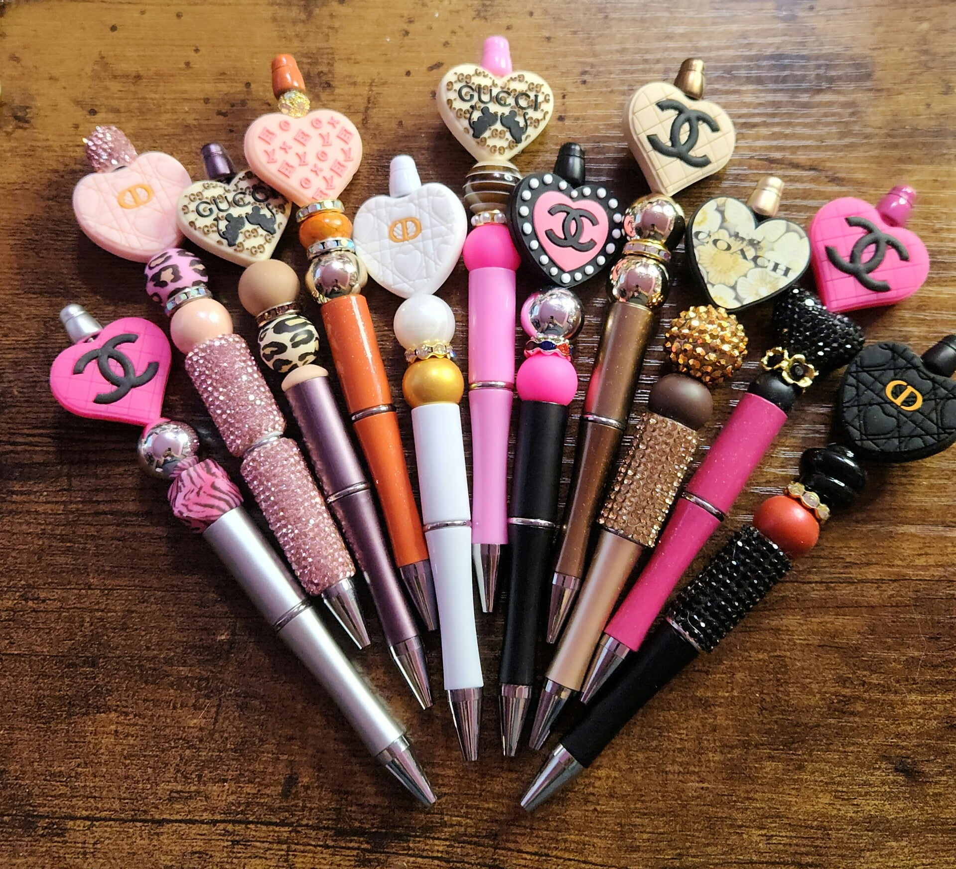 Designer-Inspired Beaded Pens (click to see options)