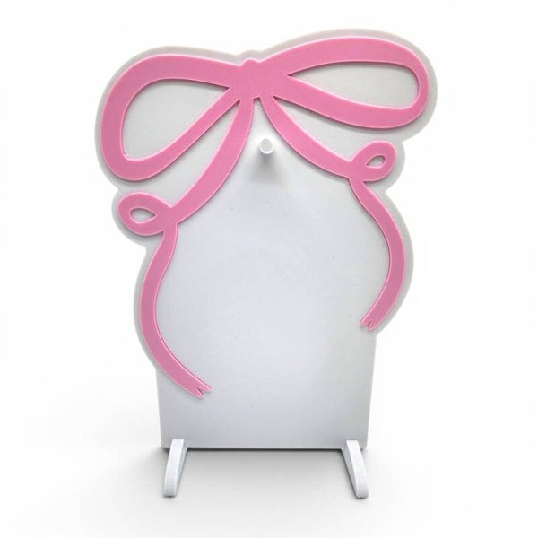 3D-Printed Bow Keychain & Charm Display Stand