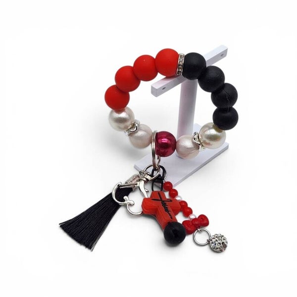 Jesus Mini Wristlet Keychain