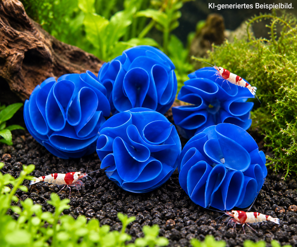 Original japanische Baby Shrimp Shelter Blau