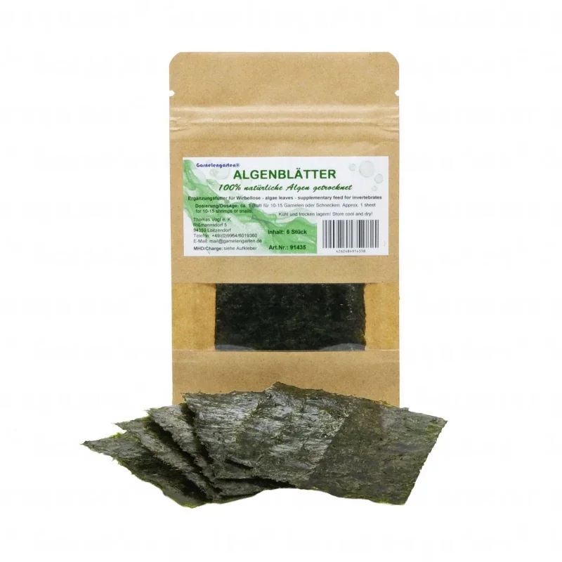 Algenblätter 6 Stück