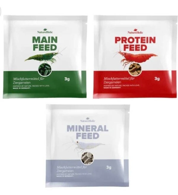 Probepackung - Proteinfeed / Mainfeed / Mineralfeed