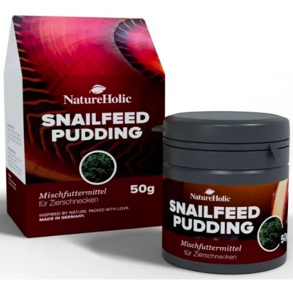 NatureHolic - Schneckenfeed Pudding - 50g Snailfeed Pudding