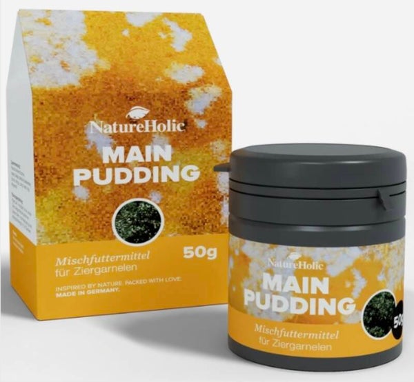 NatureHolic MainPudding – Premium Garnelenfutter – 30 g / 50 ml