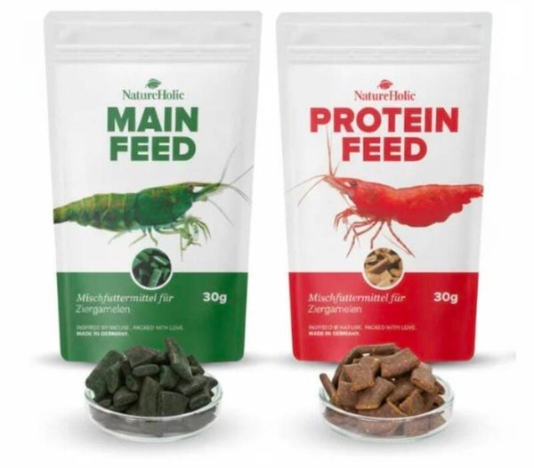 NatureHolic - Futter Paket - Mainfeed & Proteinfeed