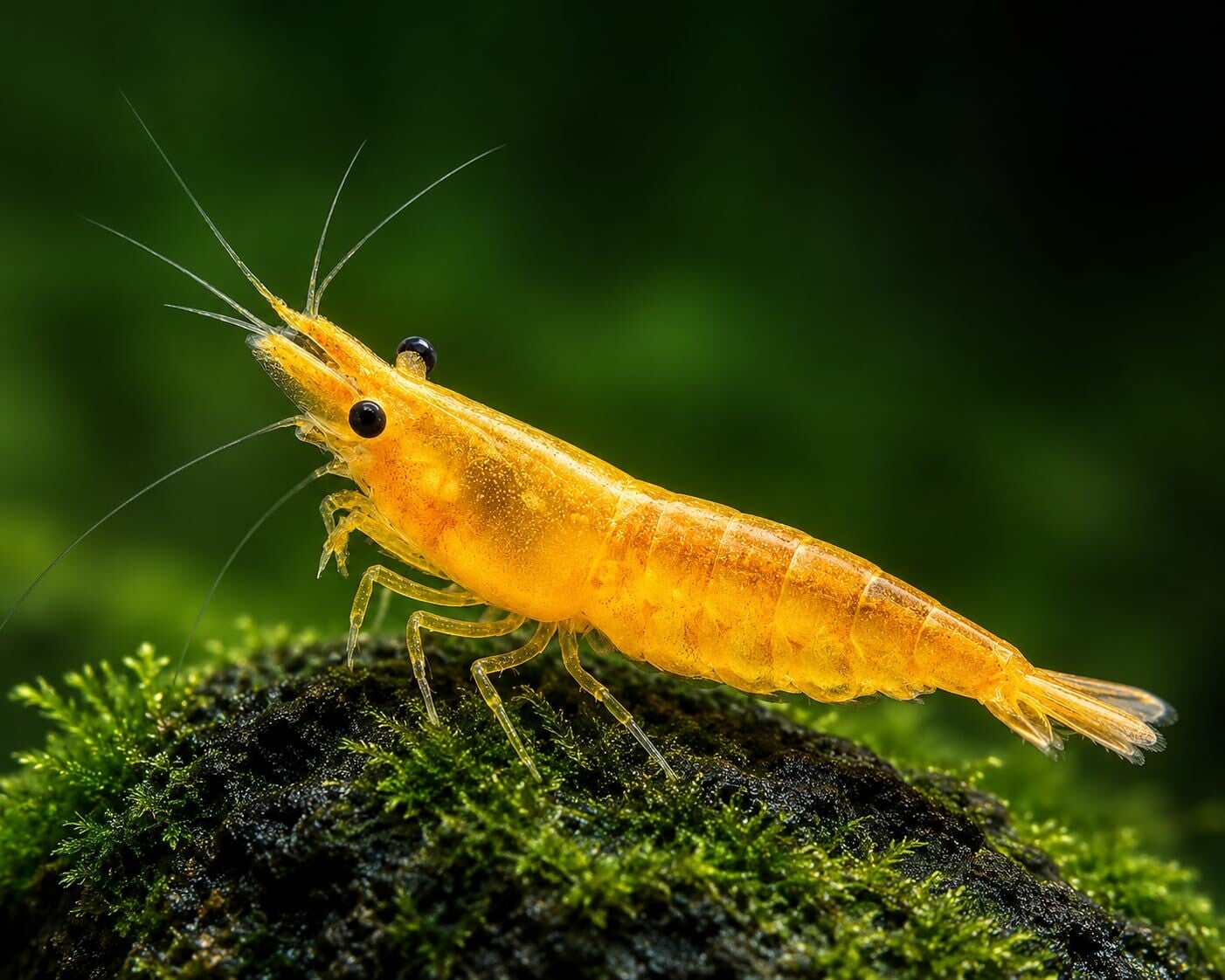 Yellow Fire Garnele - Gelbe Garnele - Neocaridina davidi "Yellow "