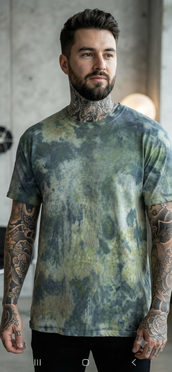 Tye Dye oversized Fit Shirt, Unisex Look