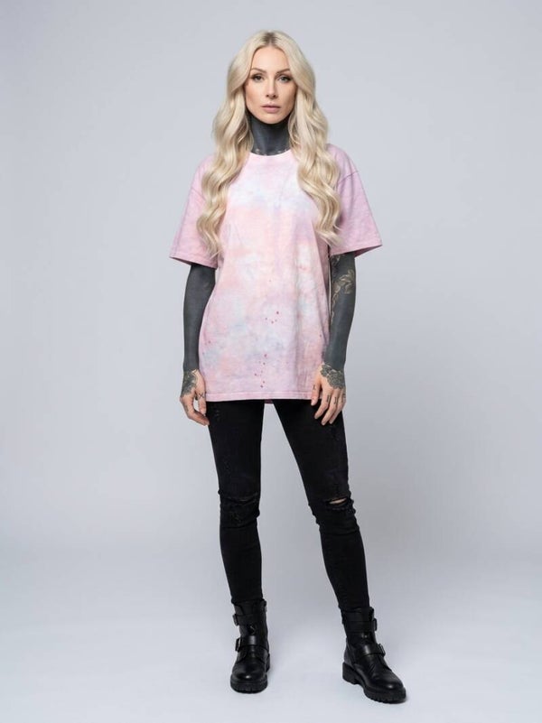 Sweet Candy Batikshirt oversized, Unisex