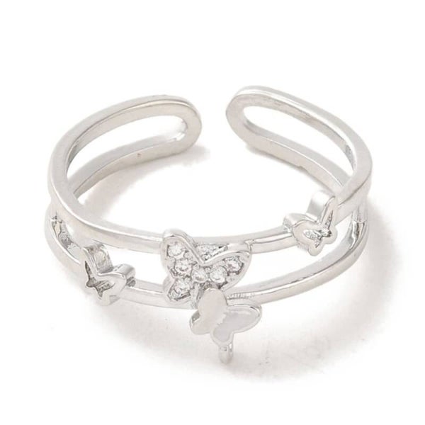 Ring med fjärilar